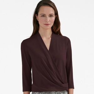 MM.LaFleur Deneuve Top - Blackberry